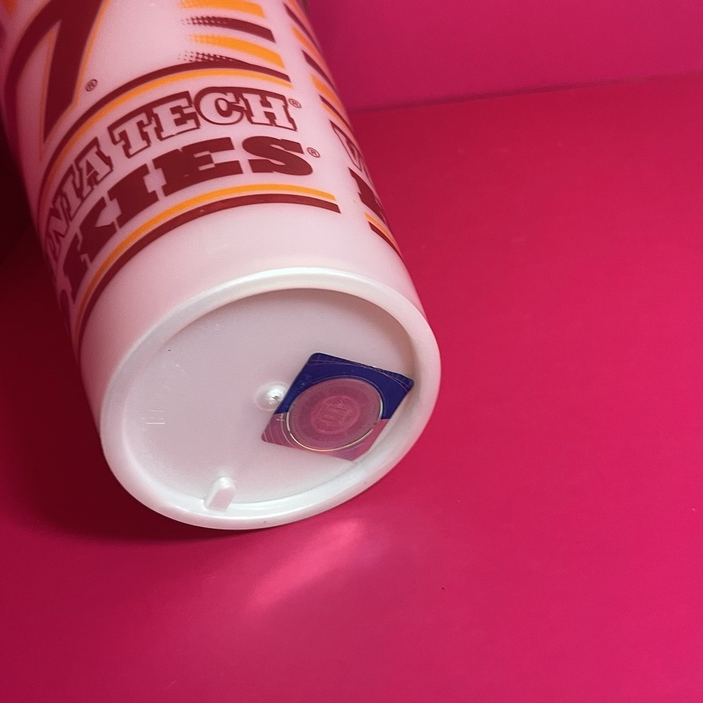 Thermo-Serv Virginia Tech VA Tech VT Plastic Thermal Travel Coffee Mug Tumbler - Picture 7 of 10